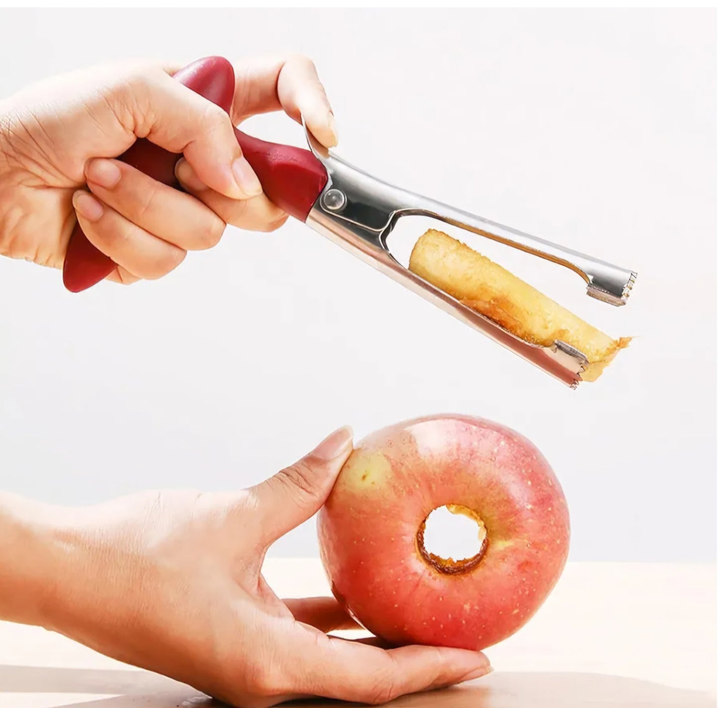 Descorazonador para manzana