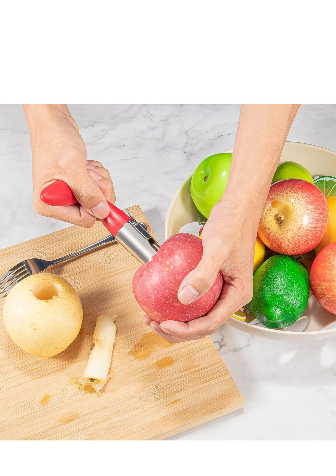 Descorazonador para manzana